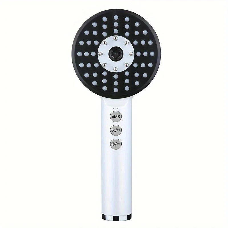 Electric Massage Comb for Scalp Care – Red & Blue Light Therapy