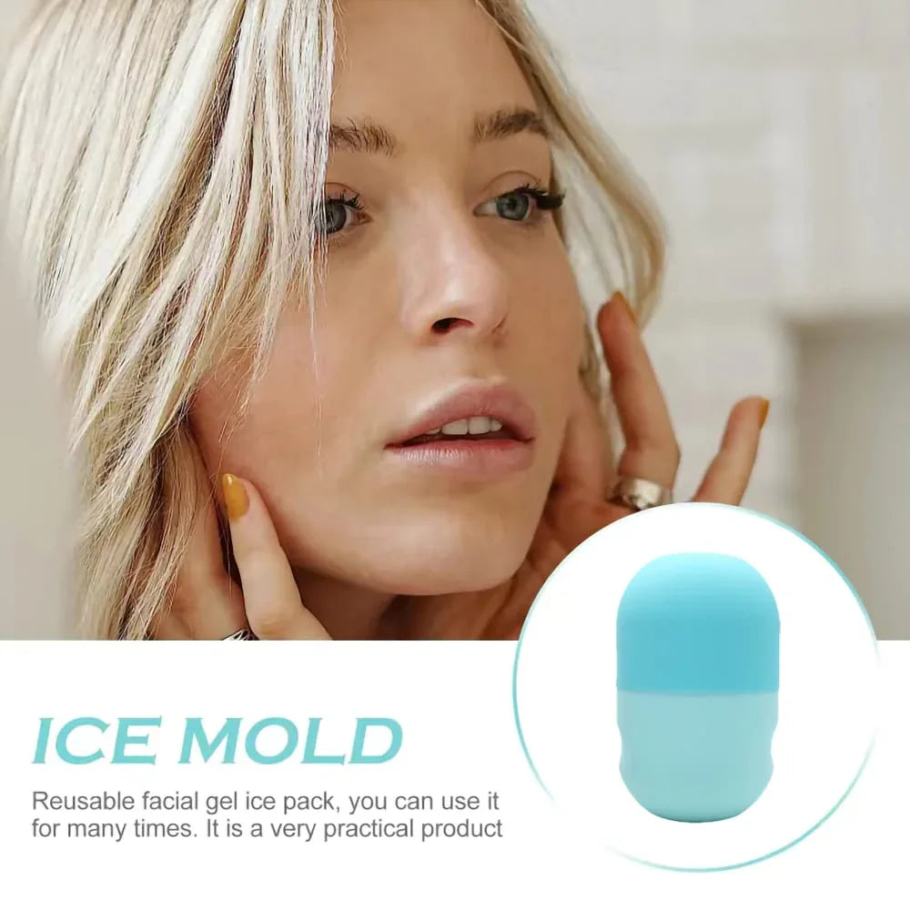 Ice Face Roller – Soothe Puffy Skin, Reduce Pores, and Enhance Glow