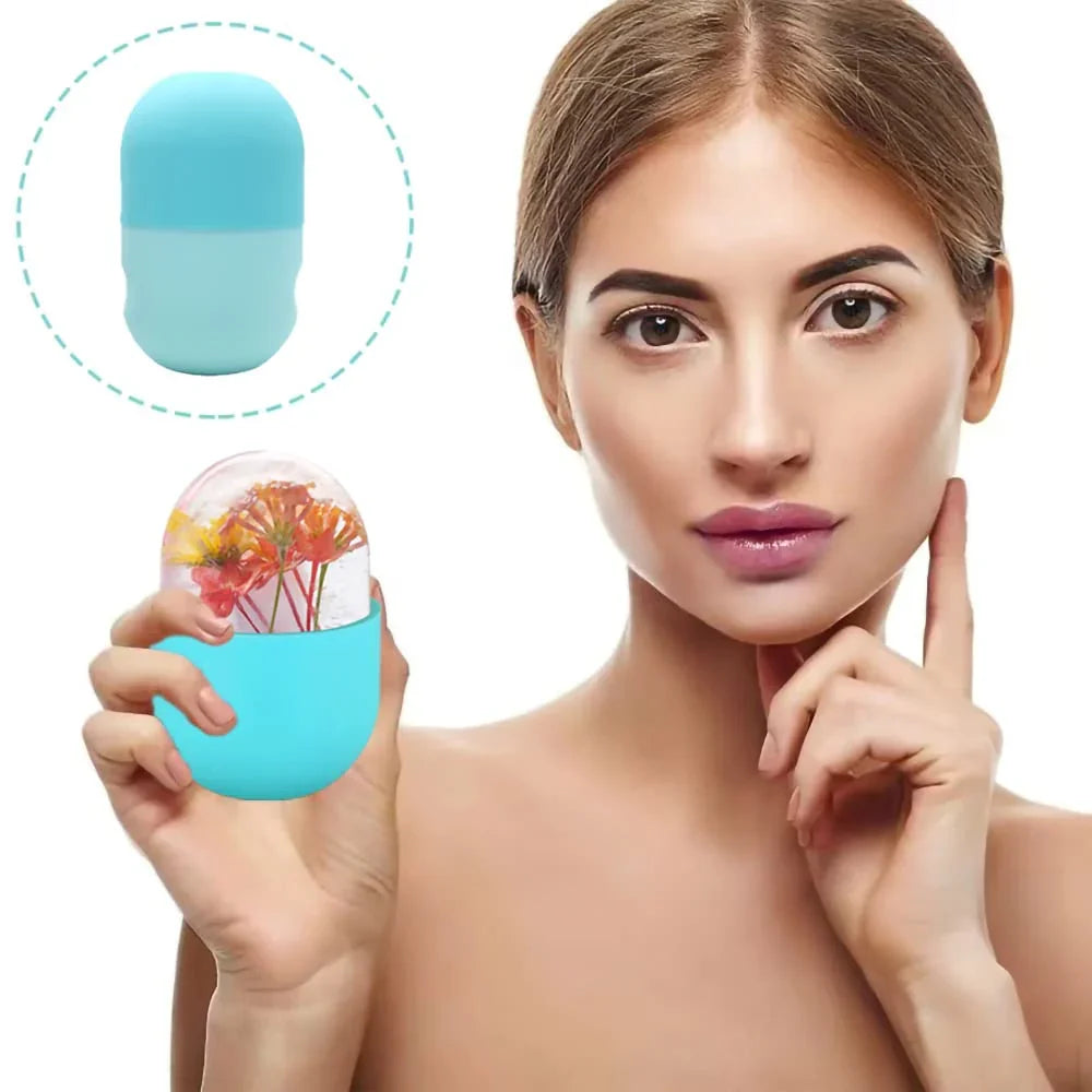 Ice Face Roller – Soothe Puffy Skin, Reduce Pores, and Enhance Glow