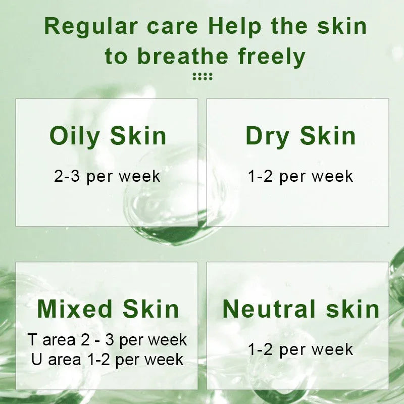 Green Tea Mask Stick for Blackheads & Oil Control – Solid Acne Treatment for All Skin Types