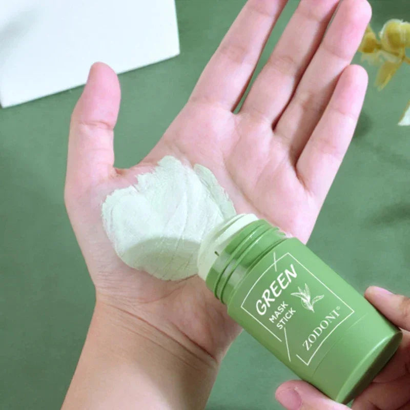 Green Tea Mask Stick for Blackheads & Oil Control – Solid Acne Treatment for All Skin Types