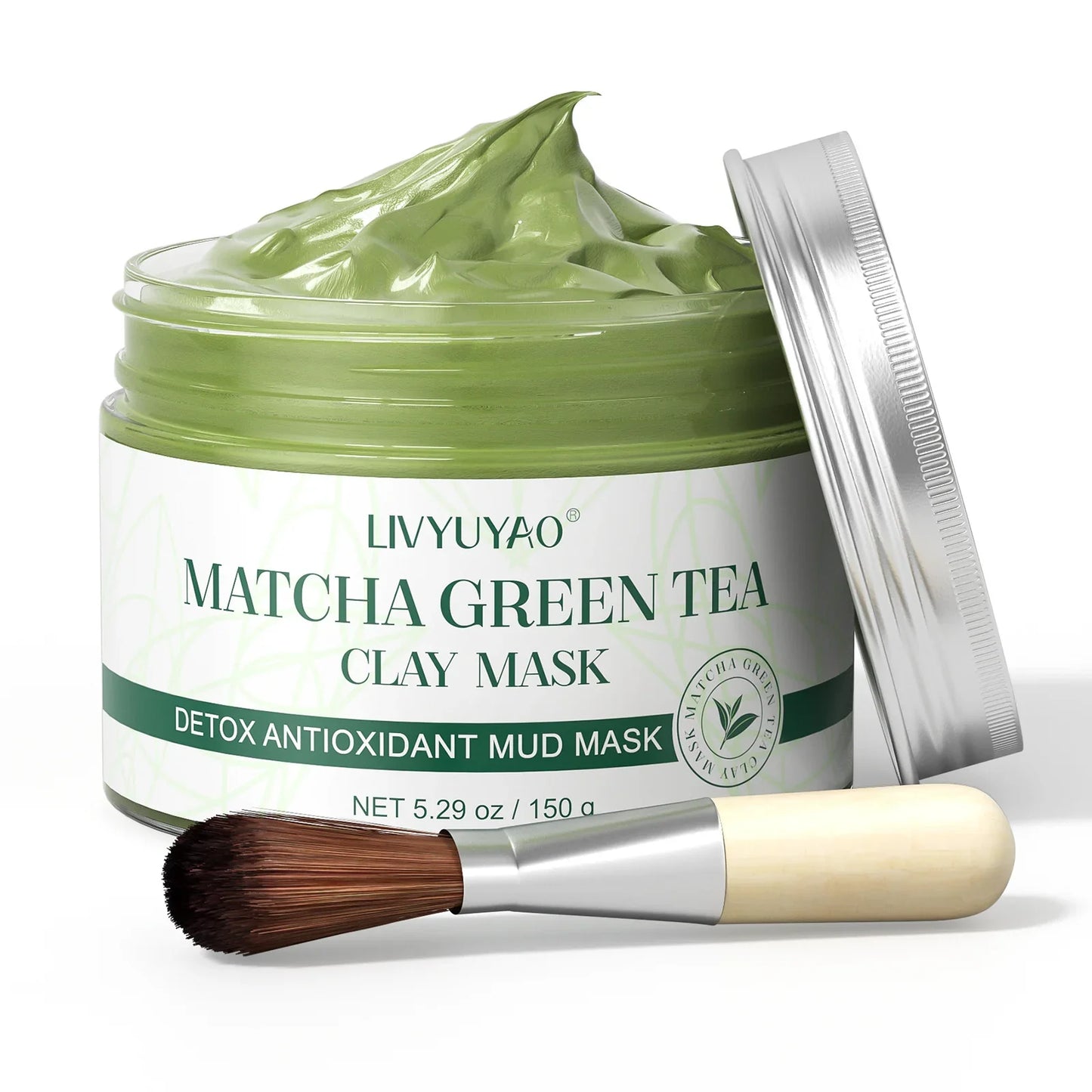Matcha Mud Mask – Green Tea Mud Mask for Deep Cleansing & Hydration