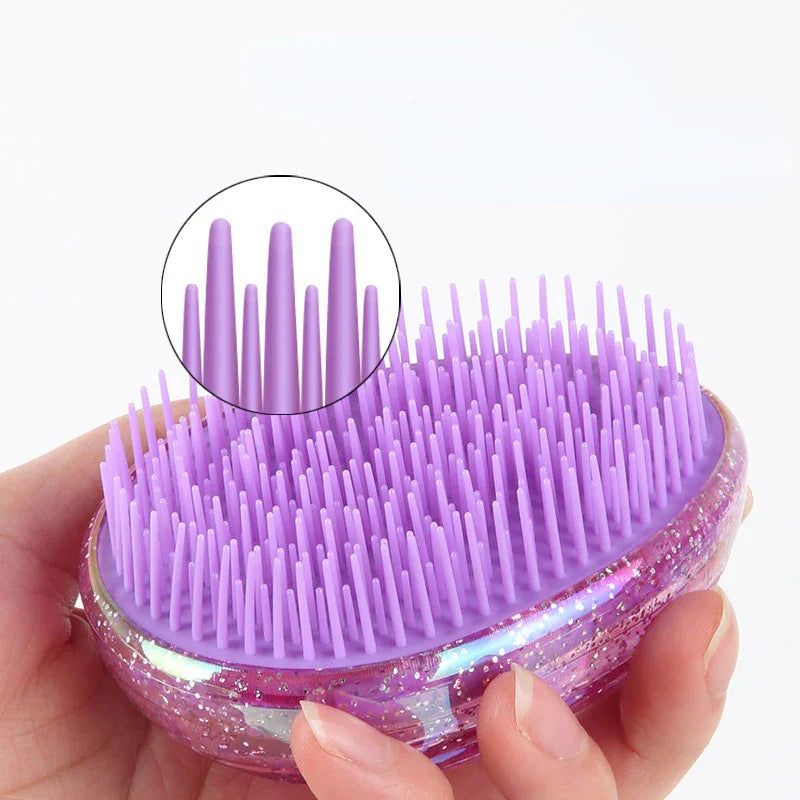 Mini Hair Brush – Compact Sculpting & Detangling Tool