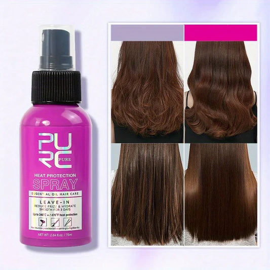 Argan Oil Heat Shield Spray – Anti-Frizz & 240°C Protection