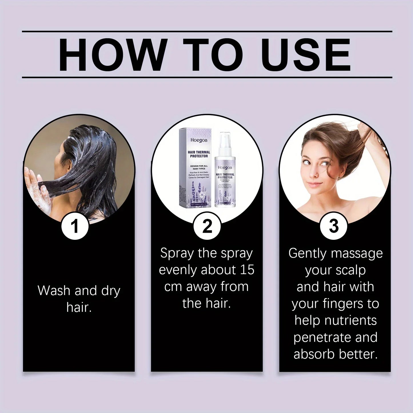 Hair Care Spray – Nourishing & Softening Protein Mist for Damaged Hairt