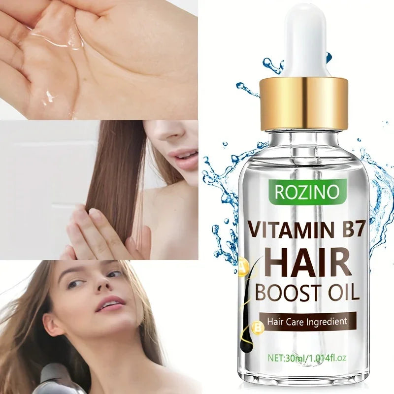 Hair Oil – Rozino Vitamin B7 Jojoba Oil for Shine & Strength