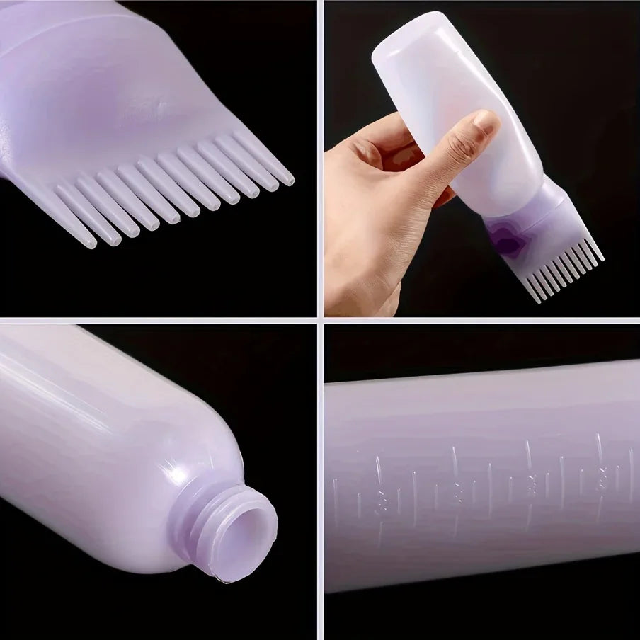 Root Comb Applicator Bottle for Hair