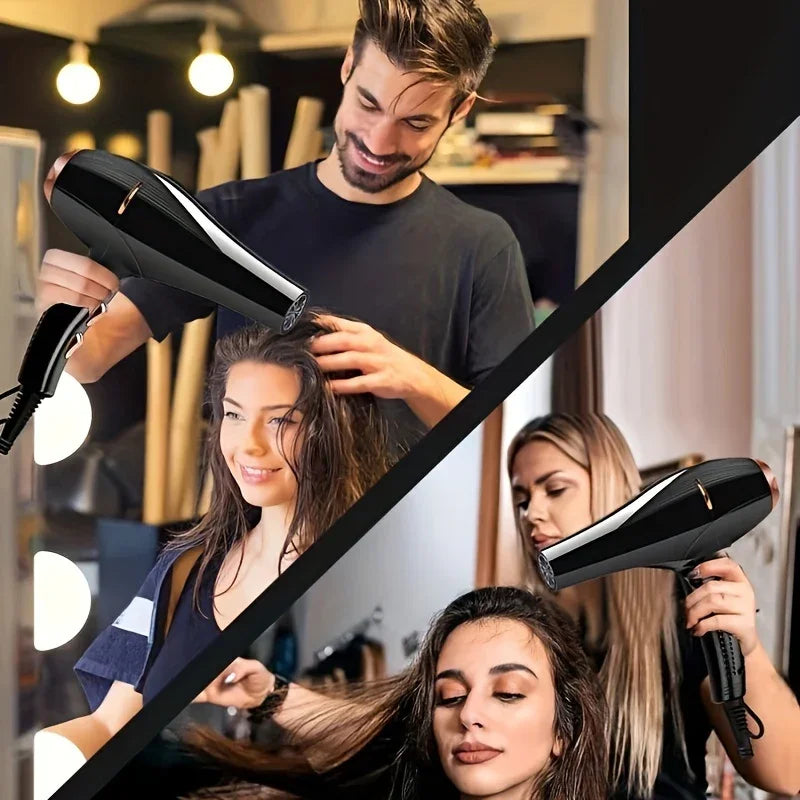 Ionic Hair Dryer – Fast, Gentle Styling Diffuser for All Hair Types