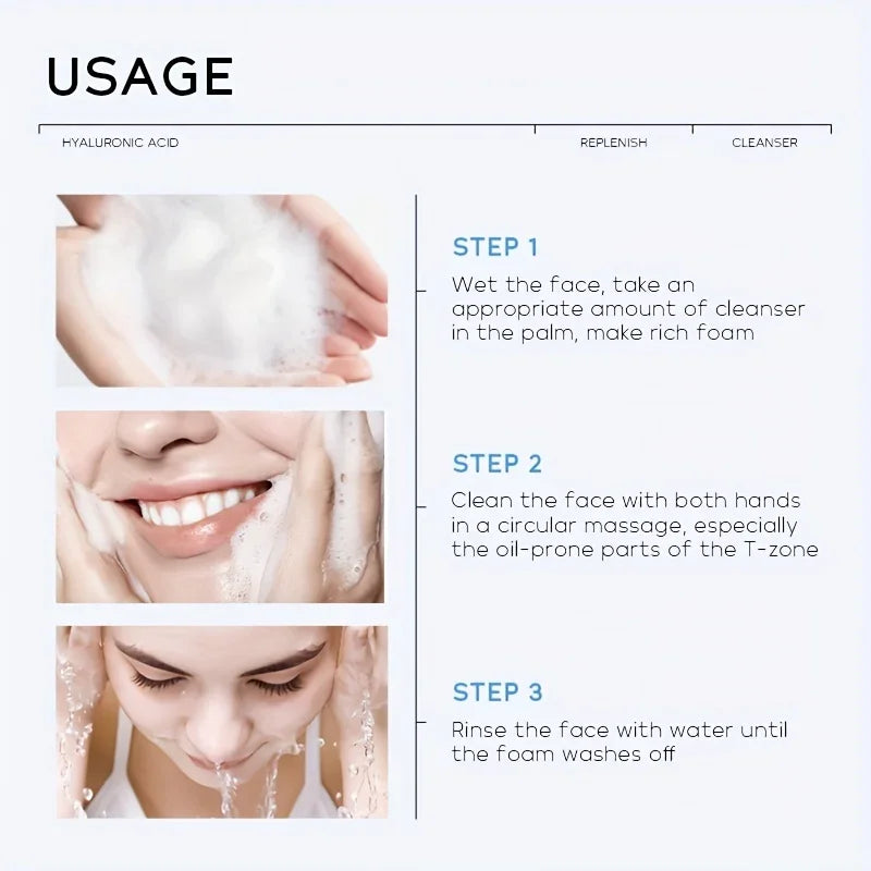 Hyaluronic Cleanser – Gentle Deep Pore Cleanser for Radiant Skin