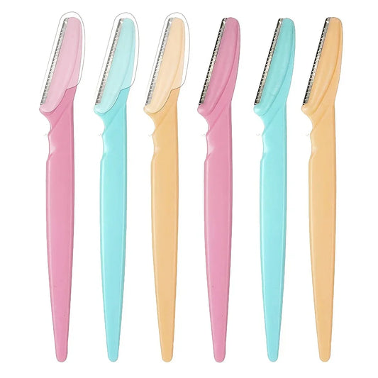 Ladies Facial Razors 6 Pack – Safe, Easy