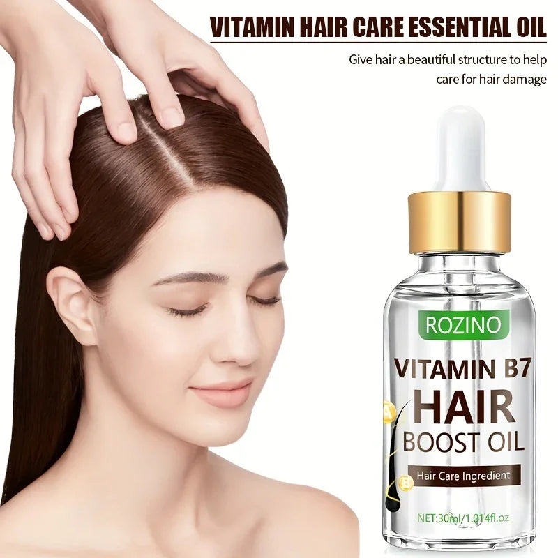 Hair Oil – Rozino Vitamin B7 Jojoba Oil for Shine & Strength