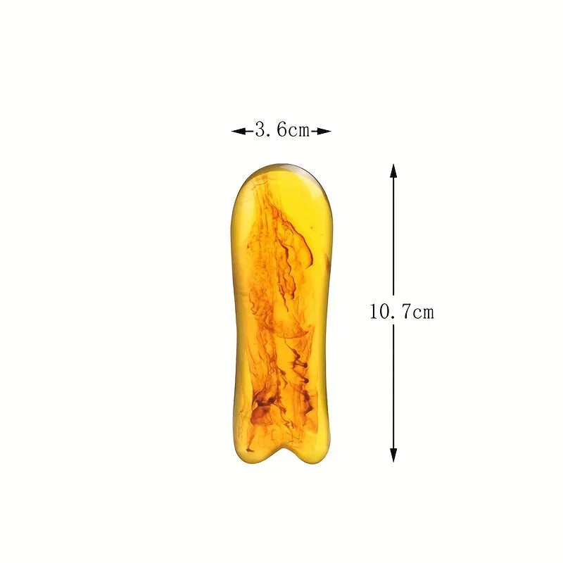 Gua Sha Tool Set – 7pcs Natural Resin Scrapers for Face & Body