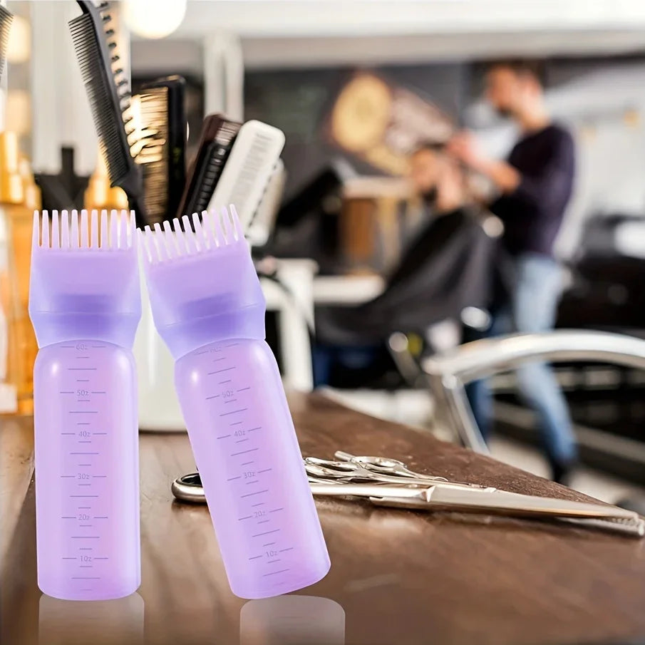 Root Comb Applicator Bottle for Hair