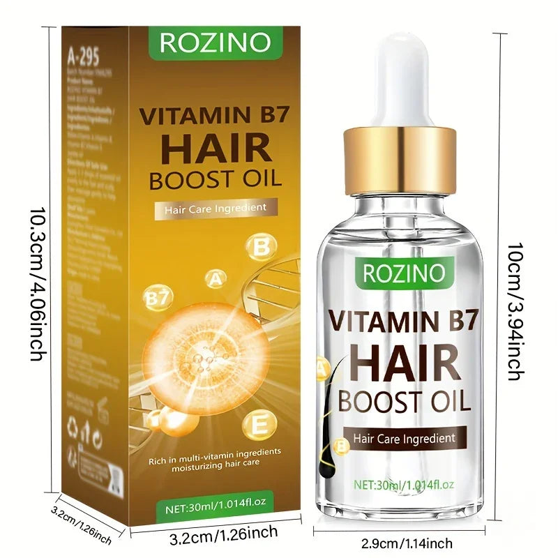 Hair Oil – Rozino Vitamin B7 Jojoba Oil for Shine & Strength