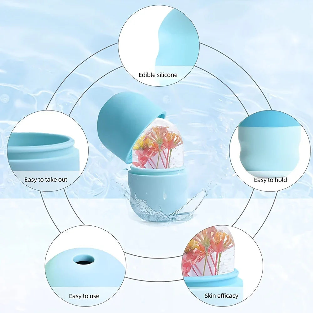 Ice Face Roller – Soothe Puffy Skin, Reduce Pores, and Enhance Glow