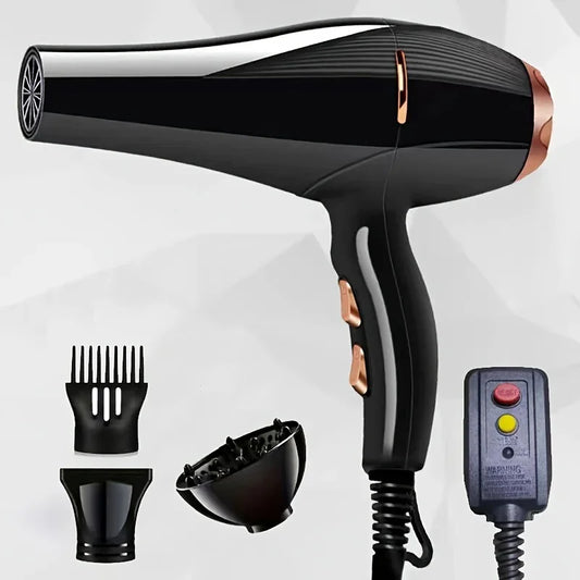 Ionic Hair Dryer – Fast, Gentle Styling Diffuser for All Hair Types