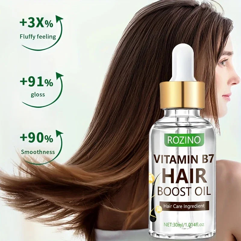 Hair Oil – Rozino Vitamin B7 Jojoba Oil for Shine & Strength