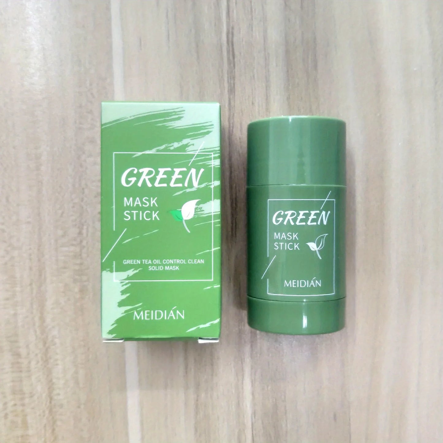 Green Tea Mask Stick for Blackheads & Oil Control – Solid Acne Treatment for All Skin Types