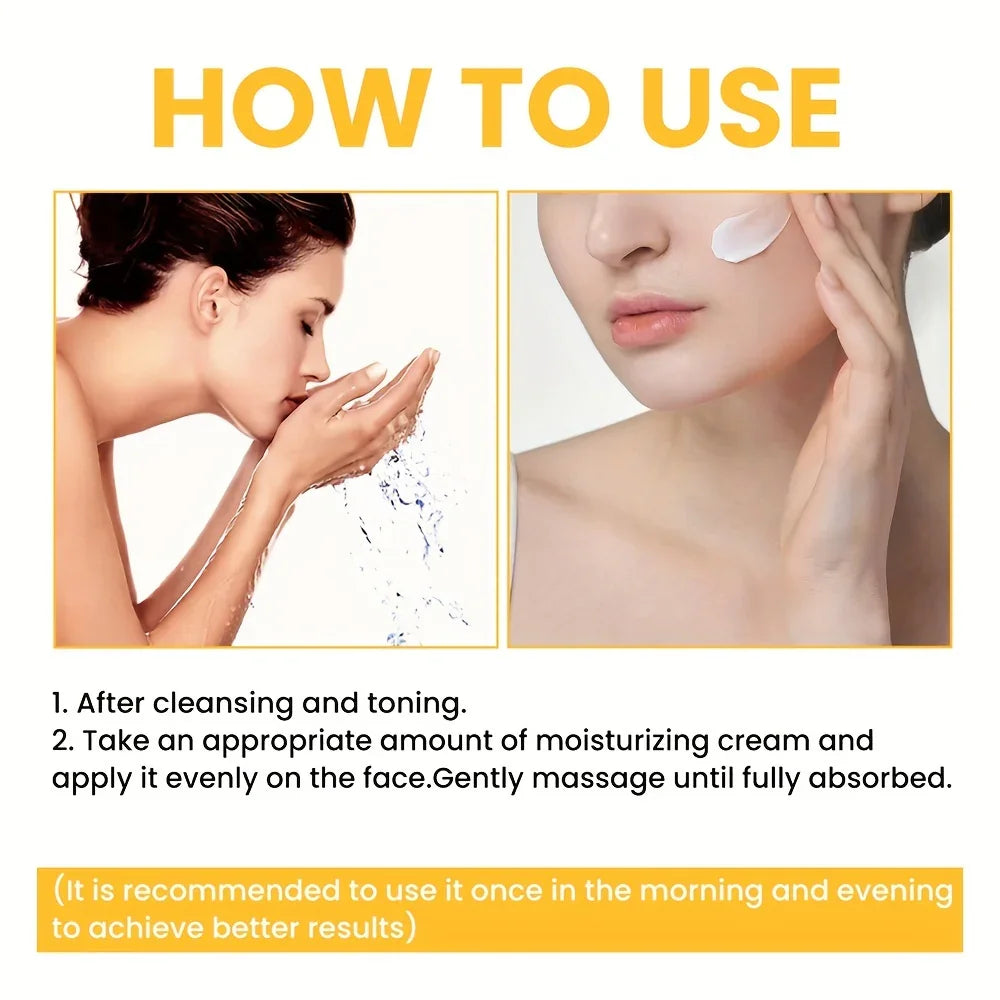Rice Cream Moisturizer – Hydrating Face Cream with Hyaluronic Acid & Grape Extract