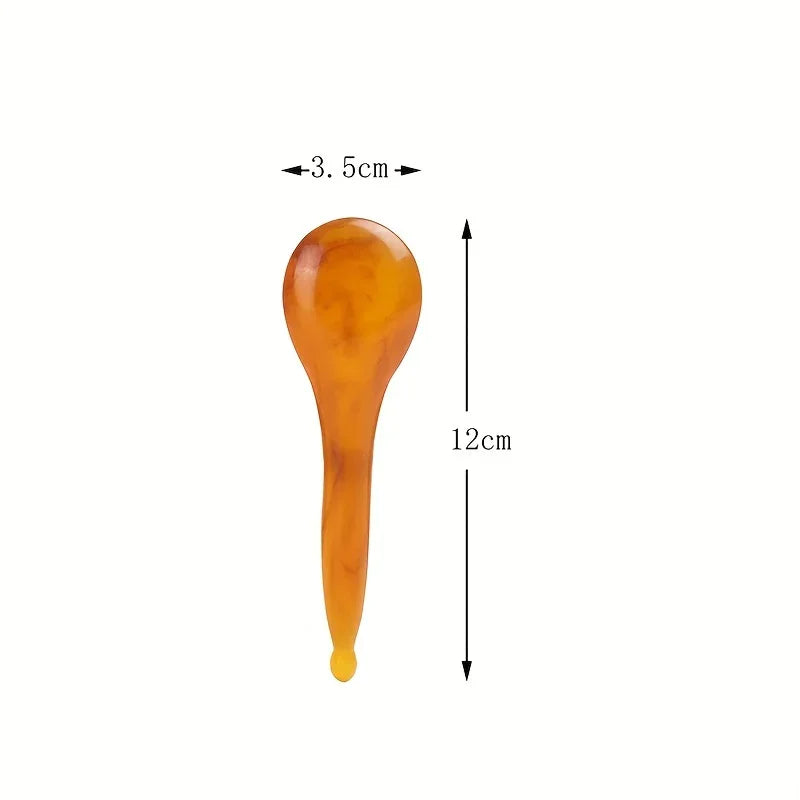 Gua Sha Tool Set – 7pcs Natural Resin Scrapers for Face & Body