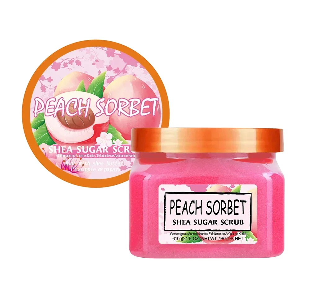 Wholesale Skin Soften Exfoliating Moisturizing Nourish Moroccan Fruit Watermelon Sugar Body Scrub