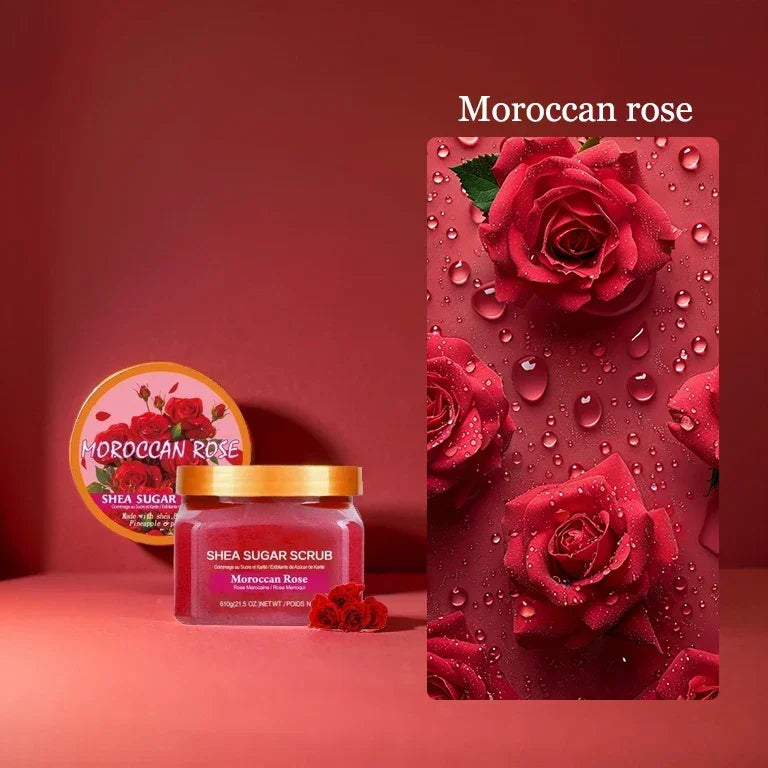 Wholesale Skin Soften Exfoliating Moisturizing Nourish Moroccan Fruit Watermelon Sugar Body Scrub