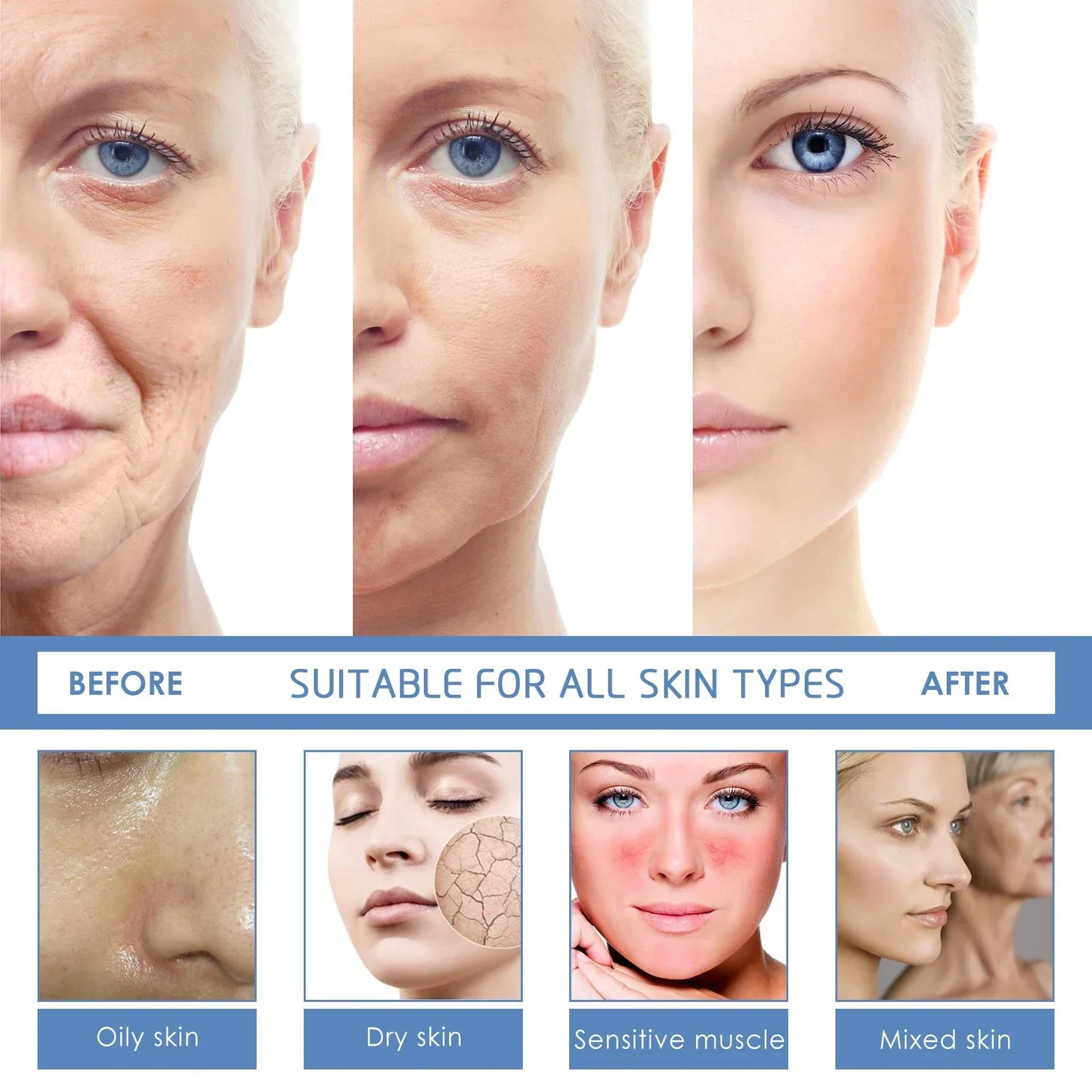 Jaysuing for Botox Stock Solution Facial Serum Anti-Aging for Essence for Firming Light Lines and Moisturizing Skin Care