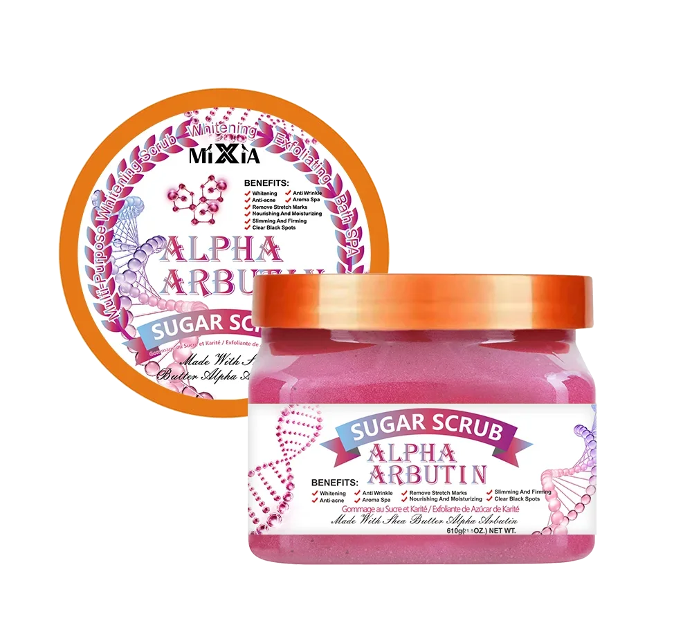 Wholesale Skin Soften Exfoliating Moisturizing Nourish Moroccan Fruit Watermelon Sugar Body Scrub