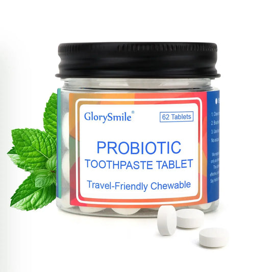 Probiotic Toothpaste Tablet Mouth Wash on the Go Dental Health and Care