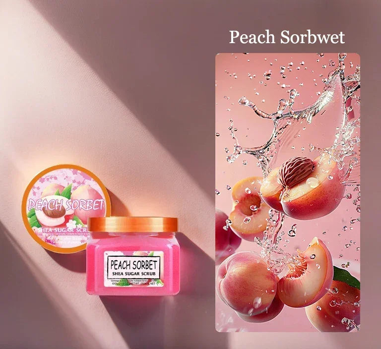 Wholesale Skin Soften Exfoliating Moisturizing Nourish Moroccan Fruit Watermelon Sugar Body Scrub