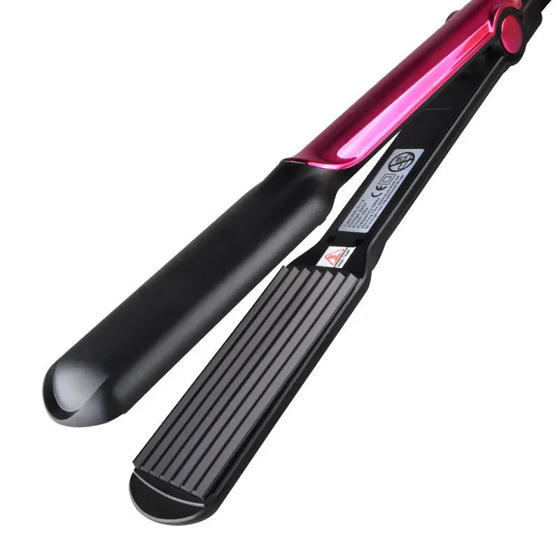Kemei Electric Hair Comb Straight Clamps Ceramic Tourmaline