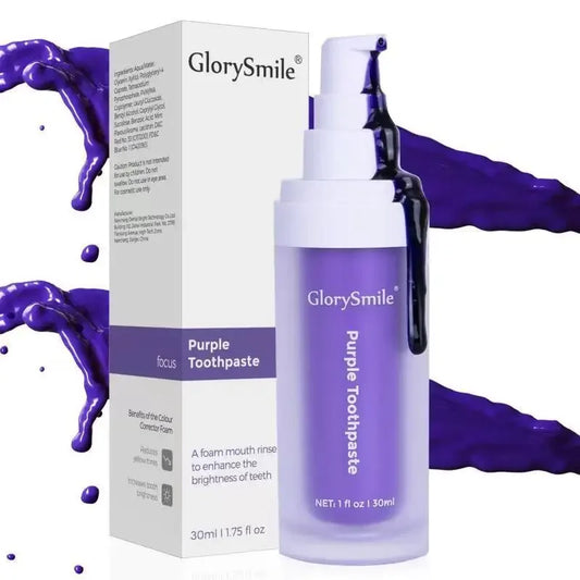 Dental Purple Toothpaste for Teeth Whitening, Tooth Stain Removal, Tooth Paint Booster for Brightness and Reduce Yellowing