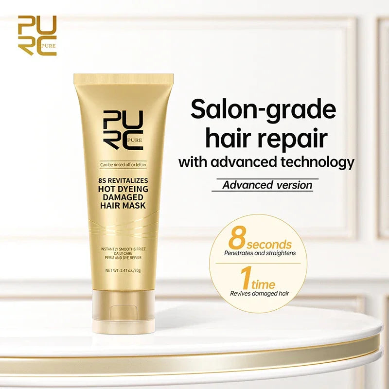 PURC Professional 8-Second Hair Mask Keratin Repairing