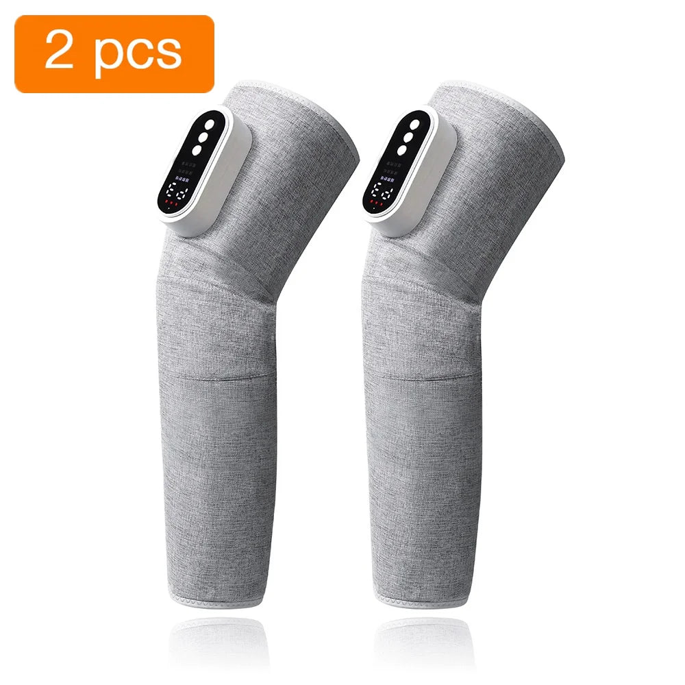 Foreverlily Wireless Electric Leg and Knee Massager with Air Compression and Vibration