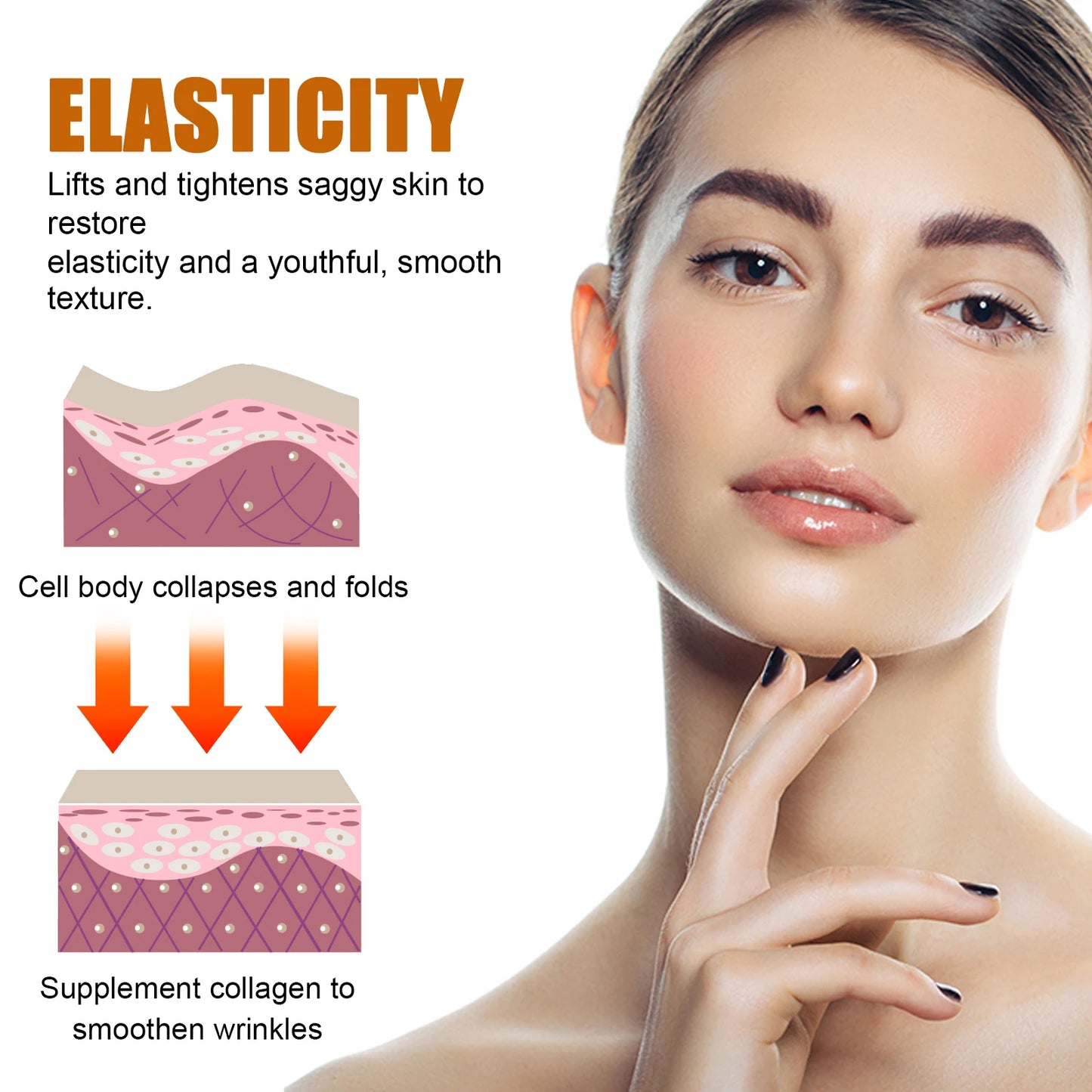 Collagen Face Serum Deep Moisturing Tightening Hydrating Smoothing Firming Skin Nourishing Brightening Face Skin Care Esssence