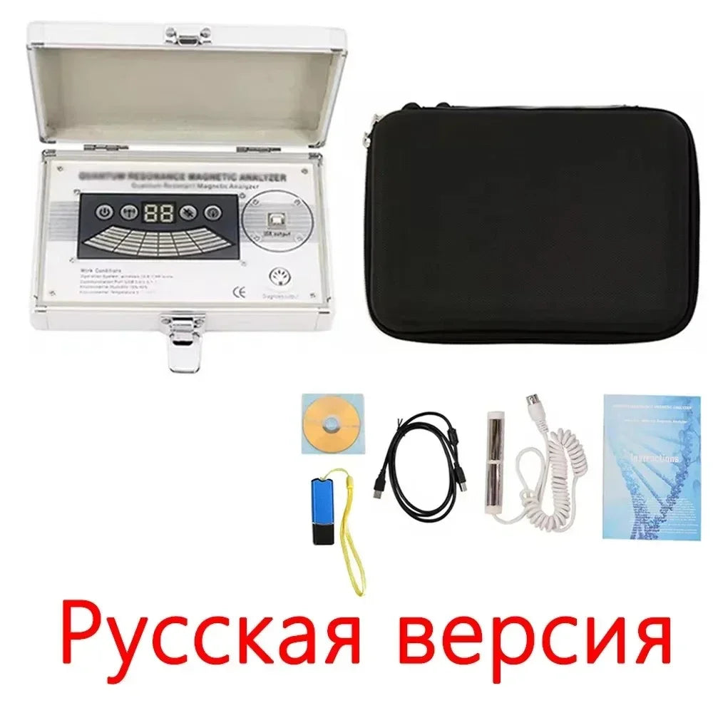 Newest Magnetic Resonance Health Analyzer Body Quantum Analyzer 54 Checking Reports Set Portable Body Healthy Tesing Machine