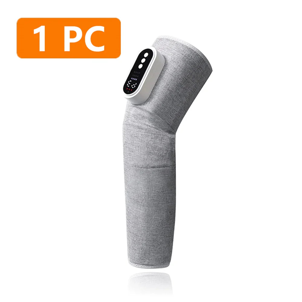 Foreverlily Wireless Electric Leg and Knee Massager with Air Compression and Vibration