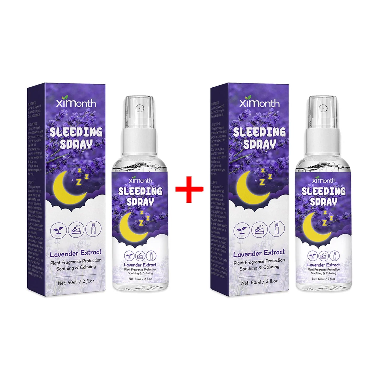 Lavender Sleep Spray Relieve Fatigue Anxiety Help Relaxing Body Aromatherapy Pillow Room Deep Sleep Natural Essential Oil Mist