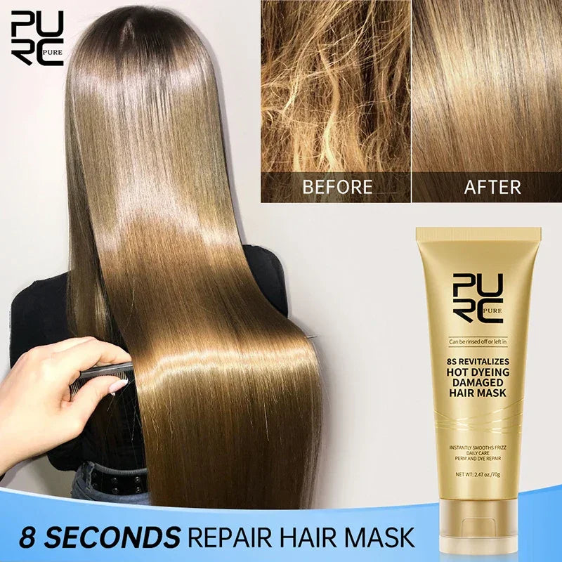 PURC Professional 8-Second Hair Mask Keratin Repairing