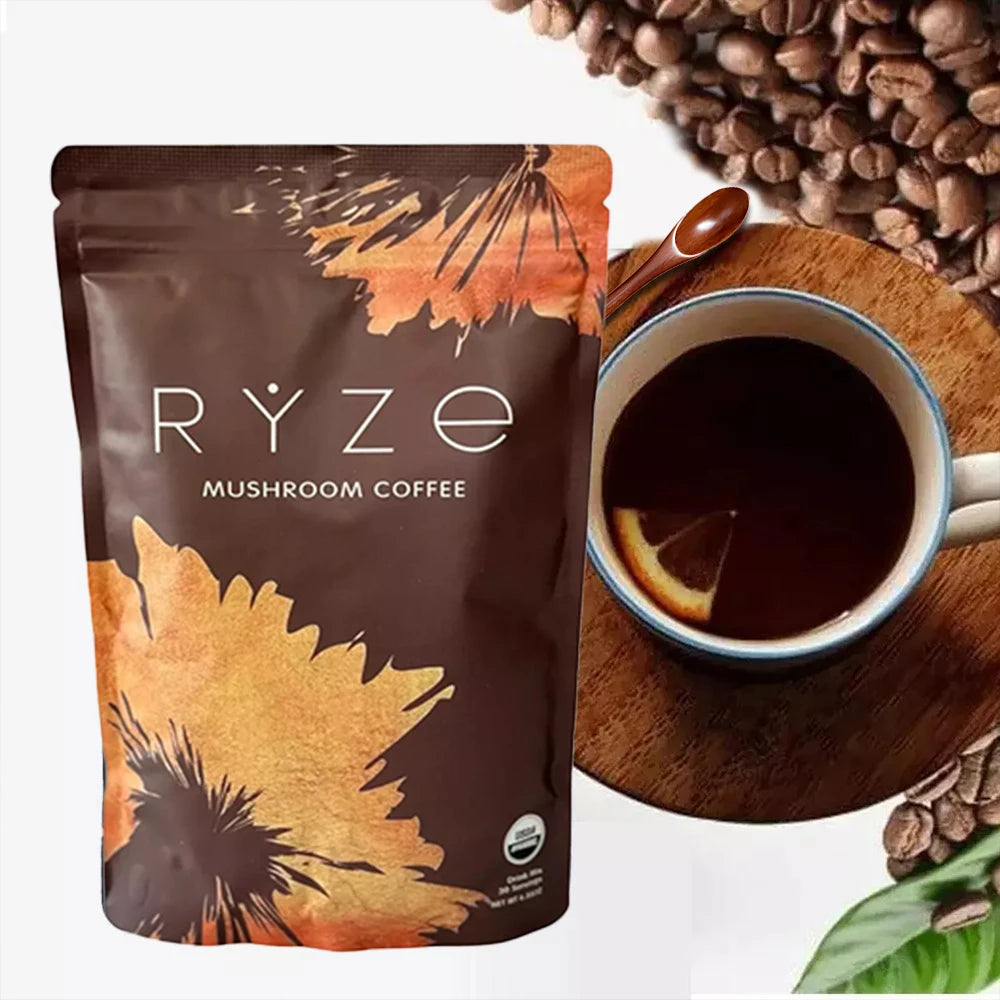 Bunkell Mushroom Coffee – Premium 6 Mushroom Coffee Blend for Energy, Focus, and Immune Support
