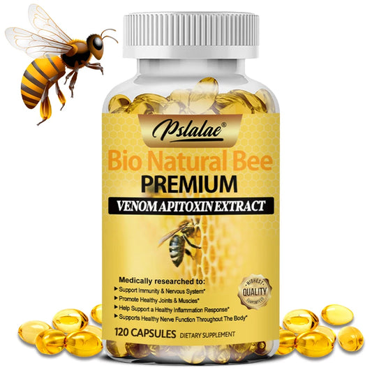 Pslalae Natural Bee Capsules – Joint Pain Relief, Bone Health & Immunity
