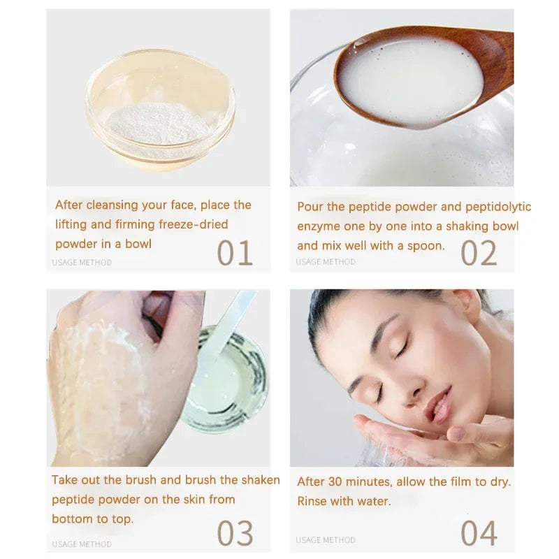 Korean Collagen Hyaluronic Acid Face Mask Repair Firming Lifting