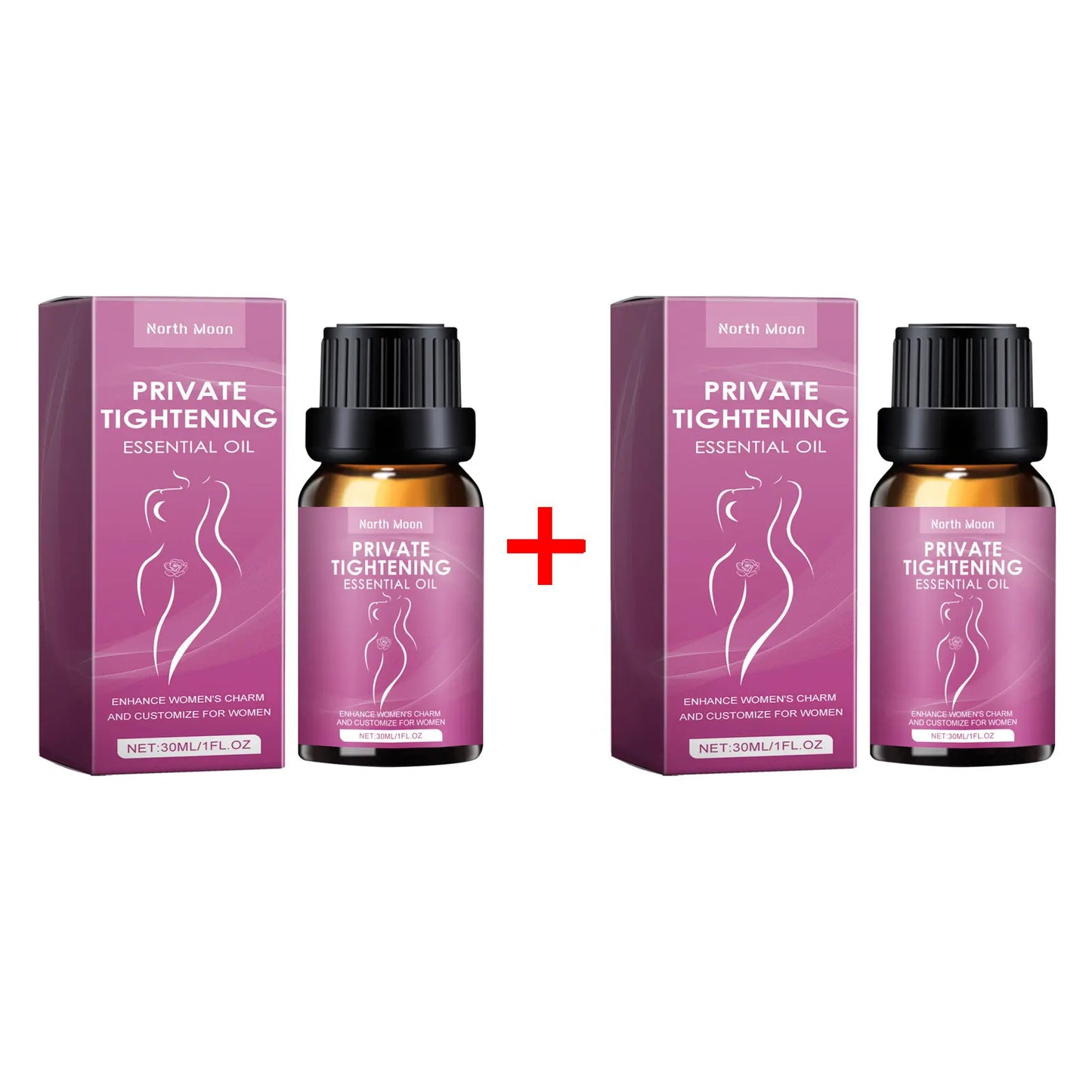 North Moon Rose Private Parts Care Oil Reducing Dirt Brightening Skin Balance Hormones Keep Firming Women Body Moisturizing Oils