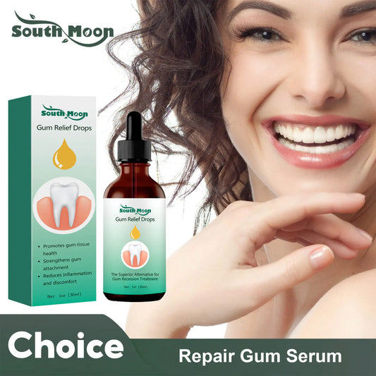 Repair Gum Serum Relieve Receding Gingival Swelling Remove Yellow Plaque Stains Gum Regrowth Relieve Decay Toothache Caries Care