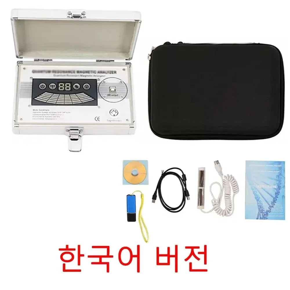 Newest Magnetic Resonance Health Analyzer Body Quantum Analyzer 54 Checking Reports Set Portable Body Healthy Tesing Machine