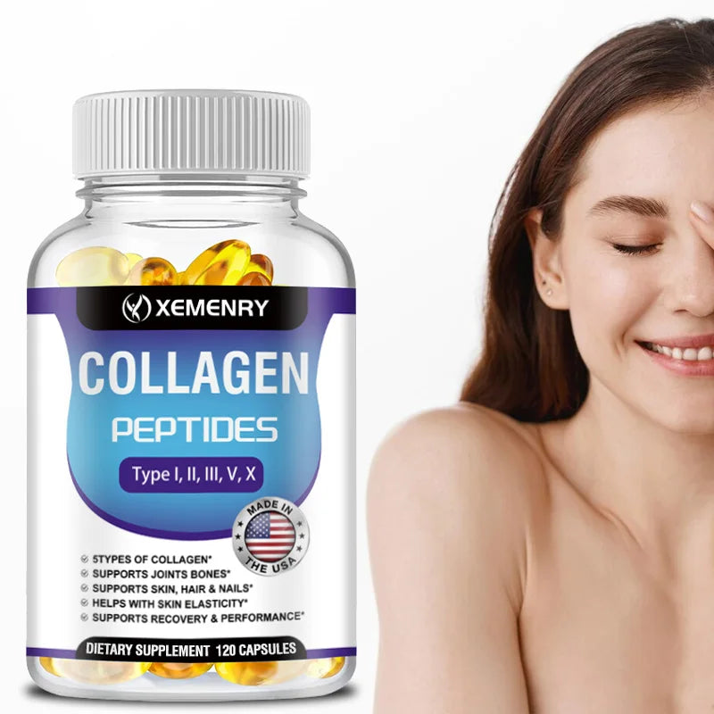 Xemenry Collagen Capsules – Boost Skin, Hair, Joints & Energy Naturally