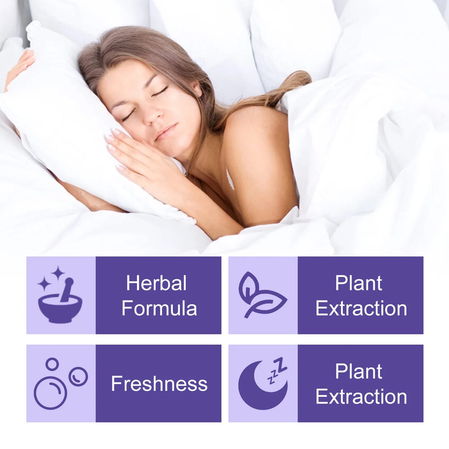 Lavender Sleep Spray Relieve Fatigue Anxiety Help Relaxing Body Aromatherapy Pillow Room Deep Sleep Natural Essential Oil Mist