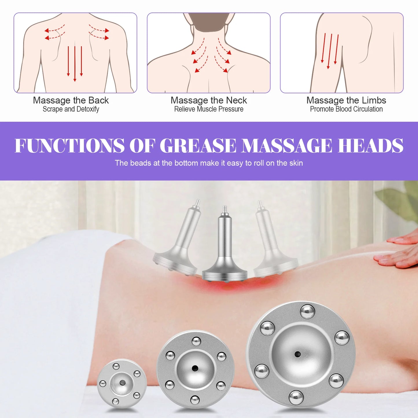 Multifunctional Body Sculpting Machine, 24 Cups, 6 Modes, Portable, Vacuum Therapy for Buttock & Breast Augmentation