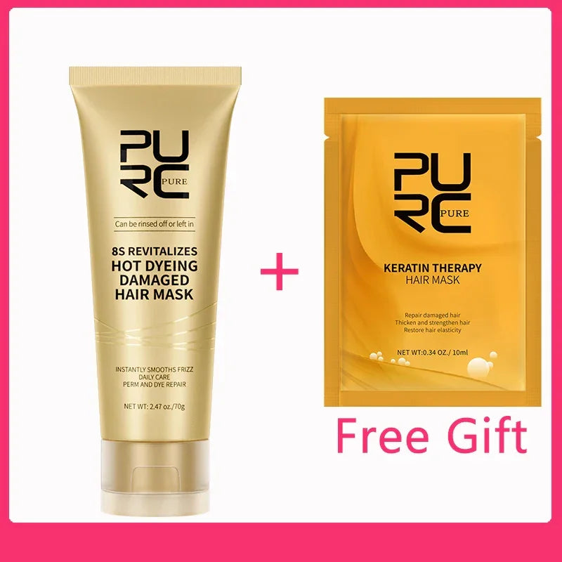 PURC Professional 8-Second Hair Mask Keratin Repairing