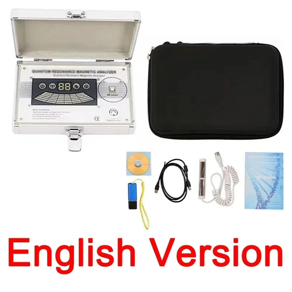 Newest Magnetic Resonance Health Analyzer Body Quantum Analyzer 54 Checking Reports Set Portable Body Healthy Tesing Machine